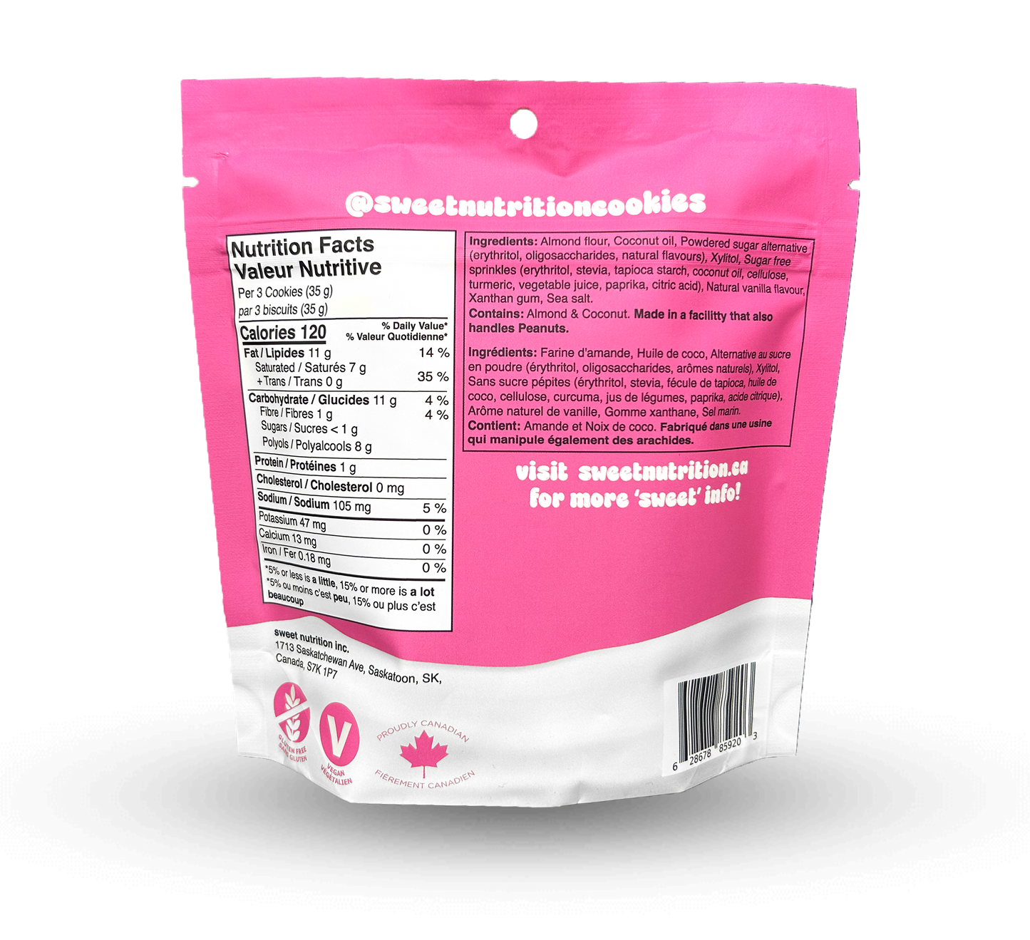 0 Sugar Birthday Cake 6-pack